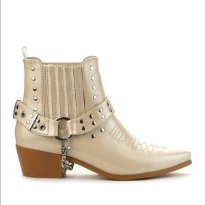 Beige Khaki Tan Offwhite Cowboy boot